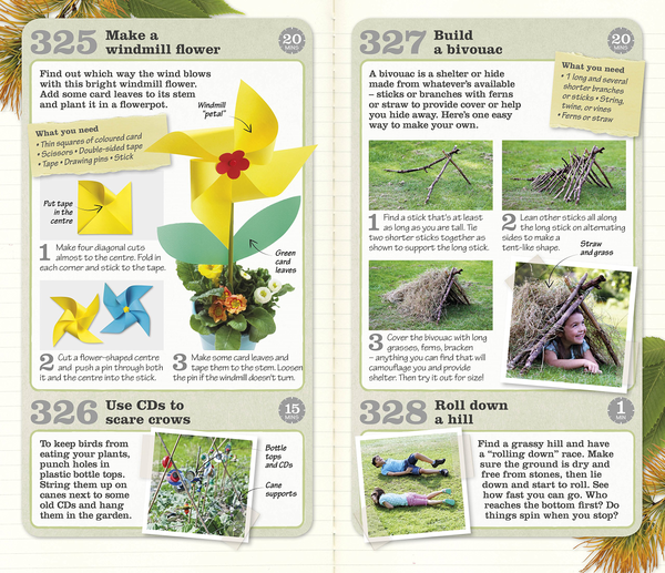 Бумажная книга «RSPB 365 Outdoor Activities You Have to Try» - фото №1