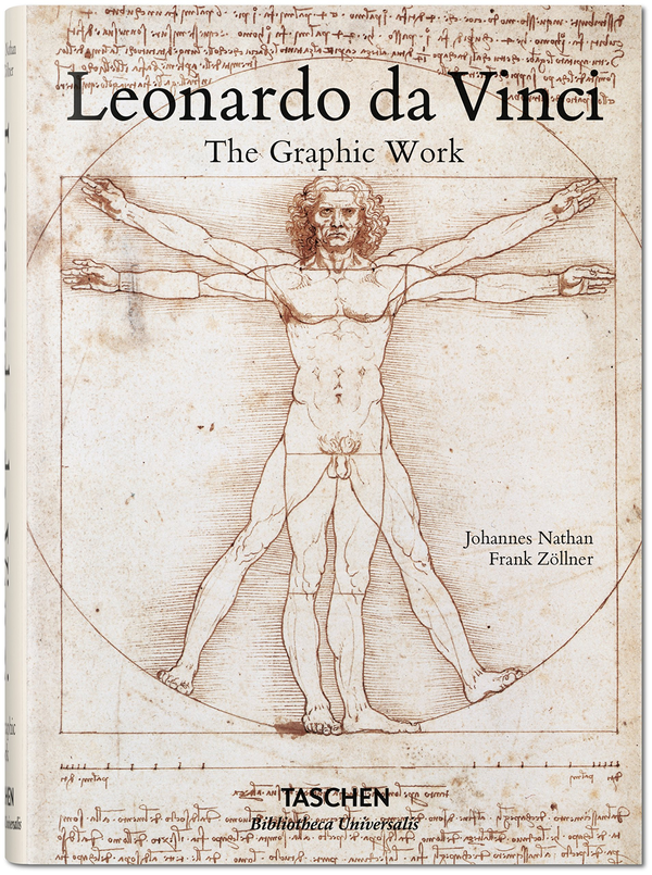 Паперова книга «Leonardo Da Vinci. The Graphic Work», автор Франк Золнер - фото №1