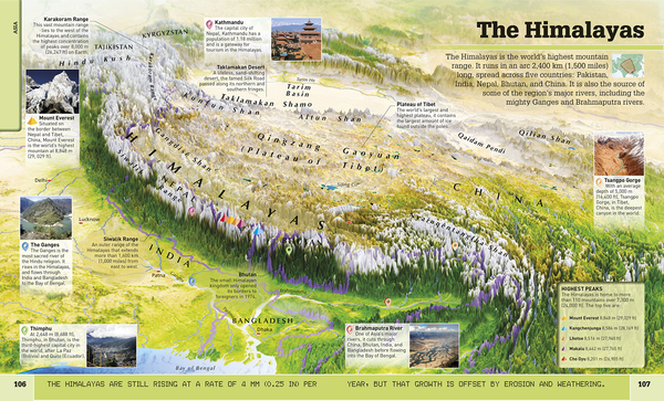 Бумажная книга «What's Where on Earth? Atlas. The World as You've Never Seen It Before!» - фото №1