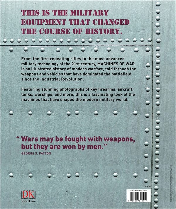 Паперова книга «Machines of War. The Definitive Visual History of Military Hardware» - фото №1