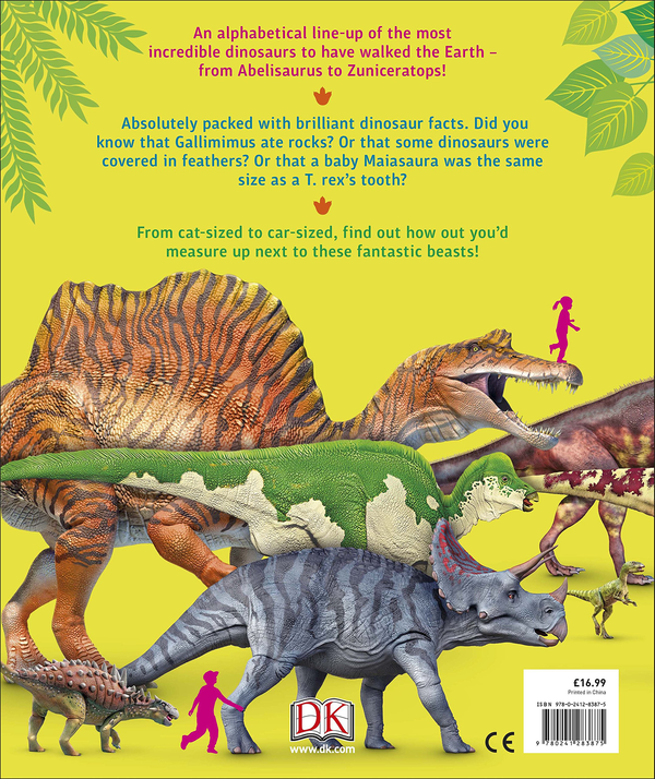 Бумажная книга «Dinosaur A to Z. An Amazing Alphabetical Dinosaur Parade» - фото №1