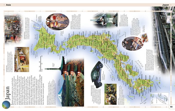 Бумажная книга «Children's Illustrated World Atlas» - фото №1