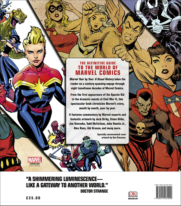 Бумажная книга «Marvel Year by Year» - фото №1