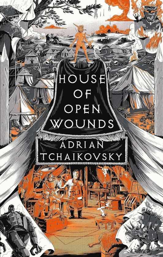 Бумажная книга «House of Open Wounds», автор Адриан Чайковский - фото №1