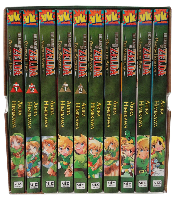 Бумажная книга «The Legend of Zelda Complete Box Set», автор Акира Химекава - фото №1