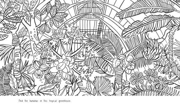 [object Object] «Kew A Year in the Garden Colouring Book» - фото №6 - миниатюра
