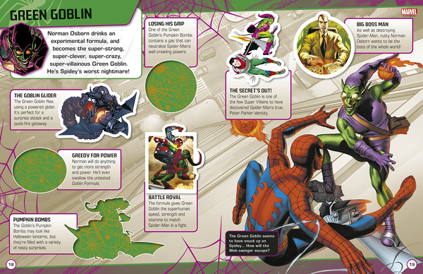 Бумажная книга «Marvel Spider-Man Ultimate Sticker Collection» - фото №1