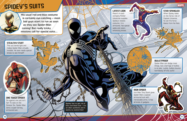 Бумажная книга «Marvel Spider-Man Ultimate Sticker Collection» - фото №1
