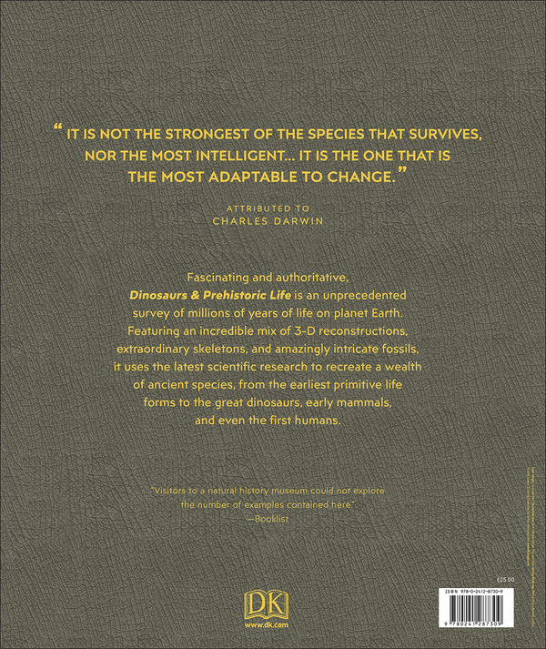 [object Object] «Dinosaurs and Prehistoric Life. The definitive visual guide to prehistoric animals» - фото №2 - мініатюра