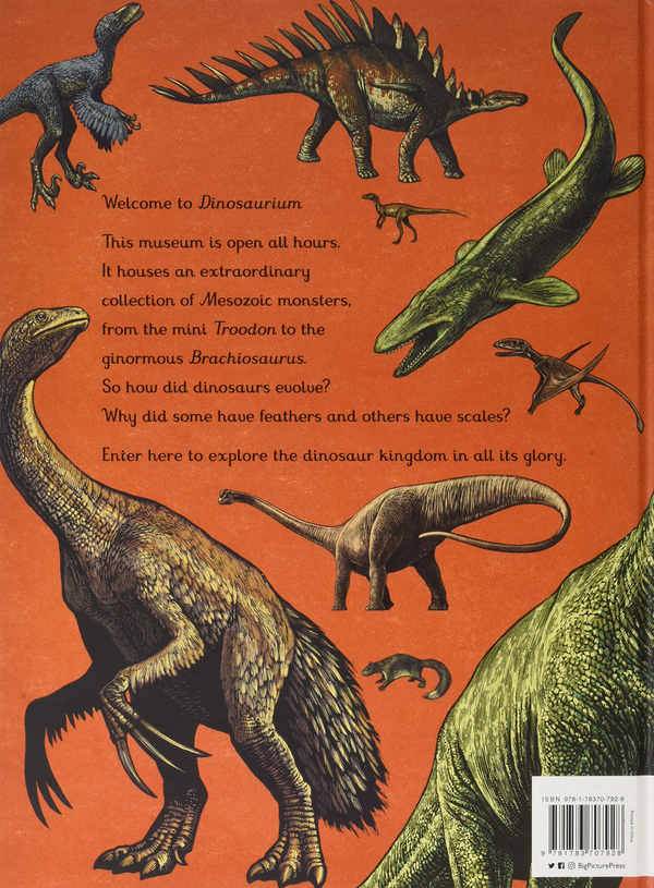 Паперова книга «Dinosaurium», автор Лілі Мюррей - фото №1