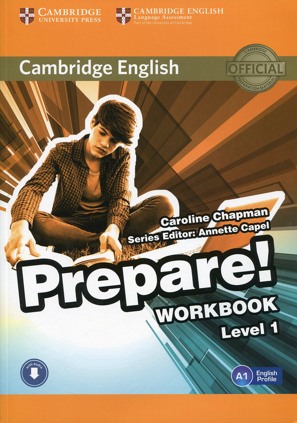 [object Object] «Cambridge English Prepare! Level 1. Workbook with Audio», автор Керолайн Чапман - фото №1
