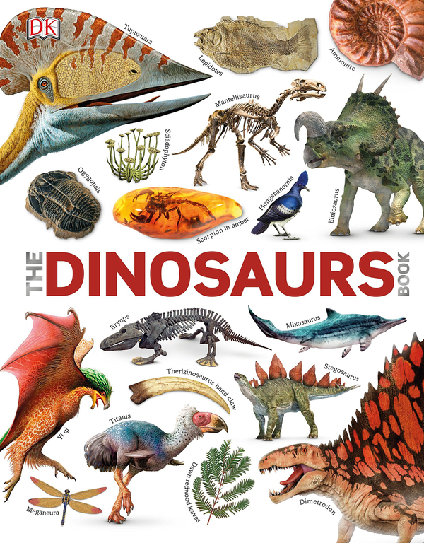 Бумажная книга «The Dinosaurs Book» - фото №1