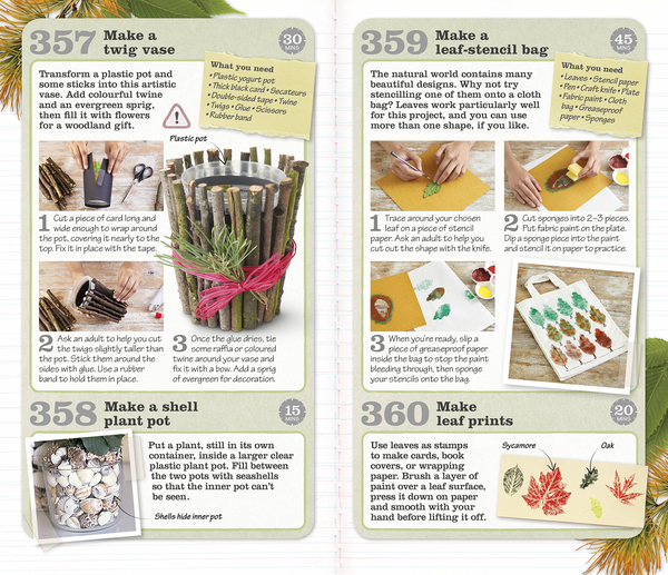 Бумажная книга «RSPB 365 Outdoor Activities You Have to Try» - фото №1