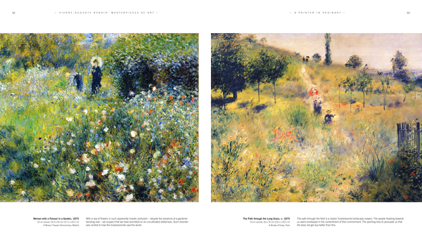 Бумажная книга «Pierre-Auguste Renoir Masterpieces of Art», автор Джулиан Бикрофт - фото №1