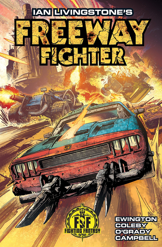 Бумажная книга «Freeway Fighter», авторов Ян Ливингстон, Энди Эвингтон - фото №1