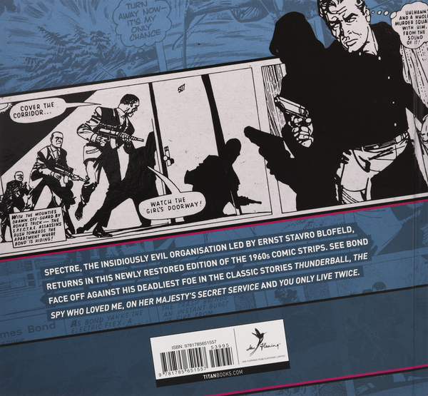 Паперова книга «James Bond. Spectre. The Complete Comic Strip Collection», автор Ян Флемiнг - фото №1