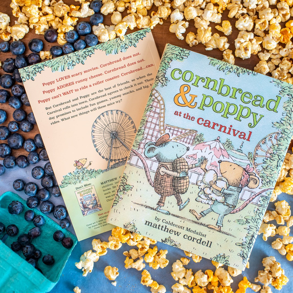 Паперова книга «Cornbread & Poppy at the Carnival», автор Метью Корделл - фото №1