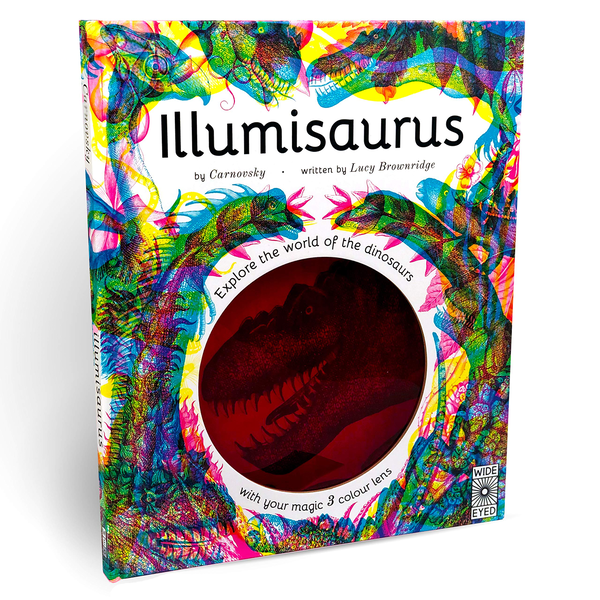 [object Object] «Illumisaurus. Explore the world of dinosaurs with your magic three colour lens», автор Люси Браунридж - фото №1