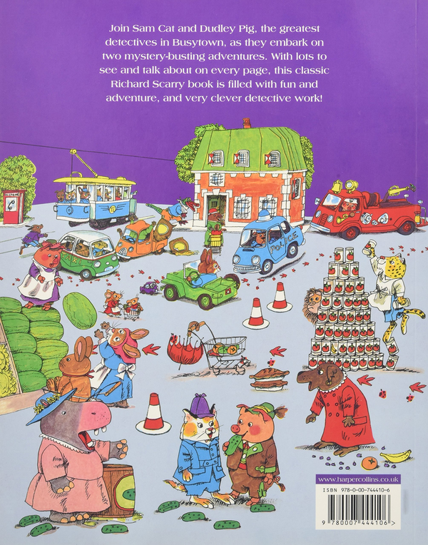 [object Object] «Richard Scarry's Great Big Mystery Book», автор Ричард Скарри - фото №3 - миниатюра