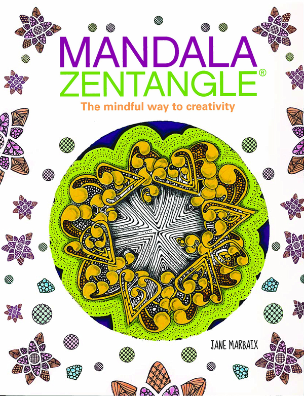 Бумажная книга «Mandala Zentangle», автор Джейн Марбэ - фото №1