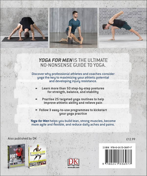 Бумажная книга «Yoga For Men», автор Дин Полман - фото №1