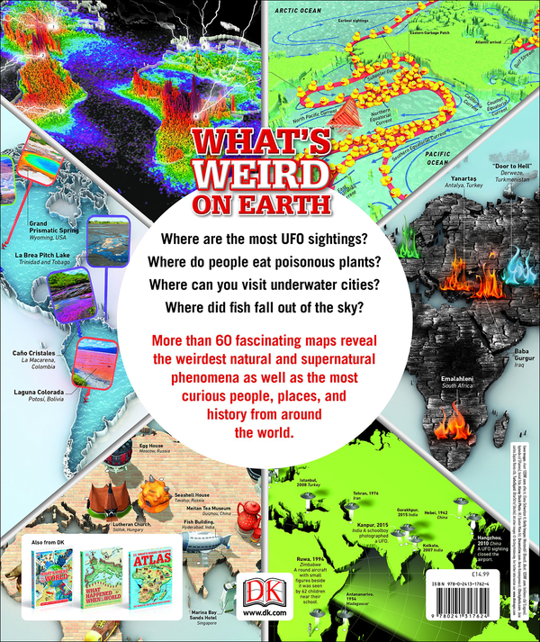 Паперова книга «What's Weird on Earth. Our strange world as you've never seen it before!» - фото №1