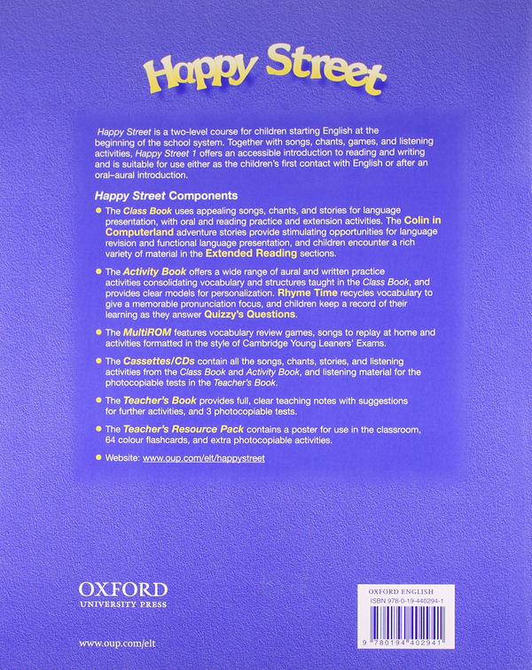 [object Object] «Happy Street 1. Activity Book and MultiRom Pack», авторів Стелла Мейдмент, Лорена Робертс - фото №2 - мініатюра