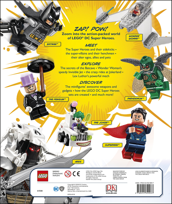 [object Object] «LEGO DC Super Heroes Visual Dictionary. With Exclusive Yellow Lantern Batman Minifigure», авторів Елізабет Доусетт, Ар'є Каплан - фото №2 - мініатюра