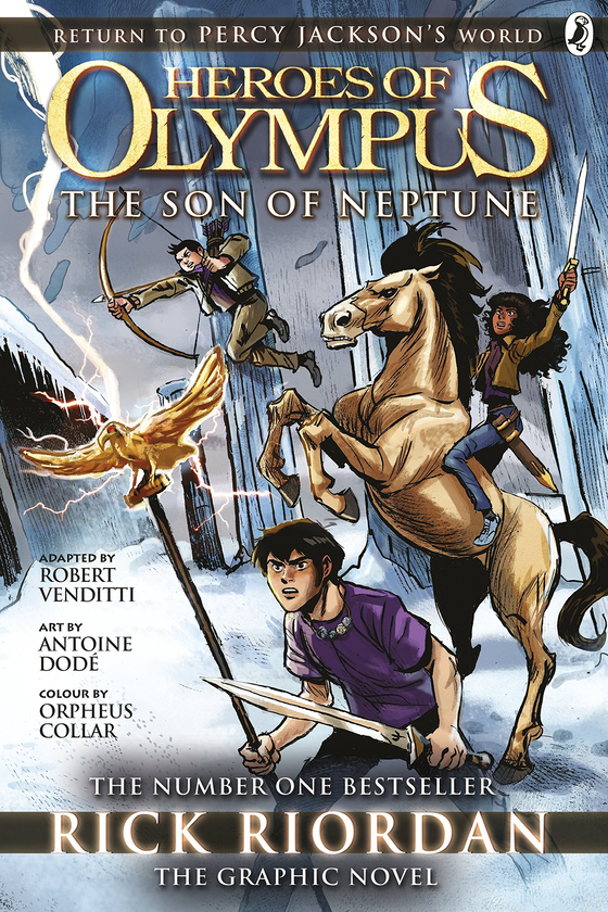 Бумажная книга «The Son of Neptune. The Graphic Novel. Heroes of Olympus. Book 2», автор Рик Риордан - фото №1