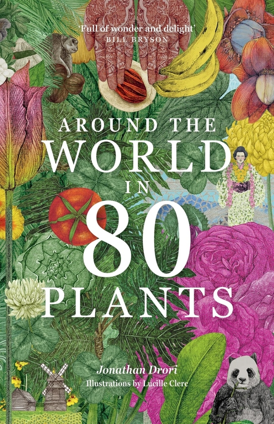 Паперова книга «Around the World in 80 Plants», автор Джонатан Дрорі - фото №1