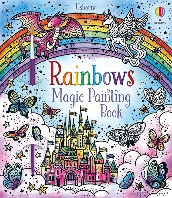 [object Object] «Rainbows. Magic Painting Book», автор Эбигейл Уитли - фото №1