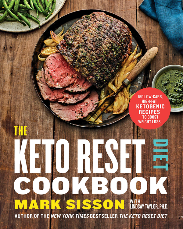 Бумажная книга «The Keto Reset Diet Cookbook», автор Марк Сиссон - фото №1