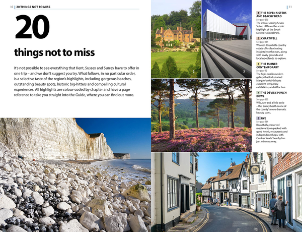 Паперова книга «The Rough Guide to Kent, Sussex & Surrey (Travel Guide with Free eBook)», авторів Клер Сондерс, Rough Guides, Саманта Кук - фото №1