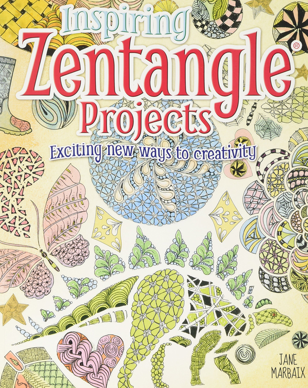 Бумажная книга «Inspiring Zentangle Projects», автор Джейн Марбэ - фото №1