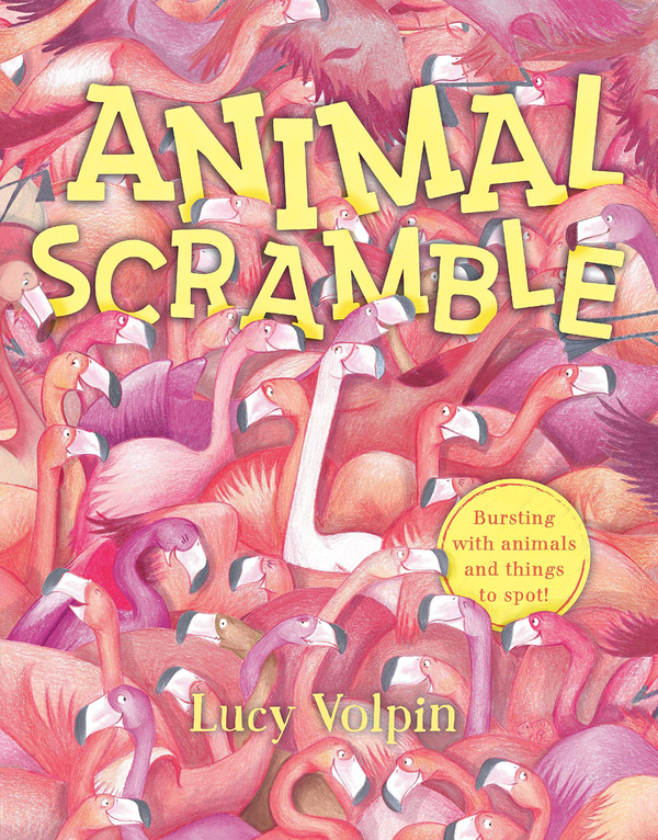 Паперова книга «Animal Scramble», автор Люсі Вольпін - фото №1