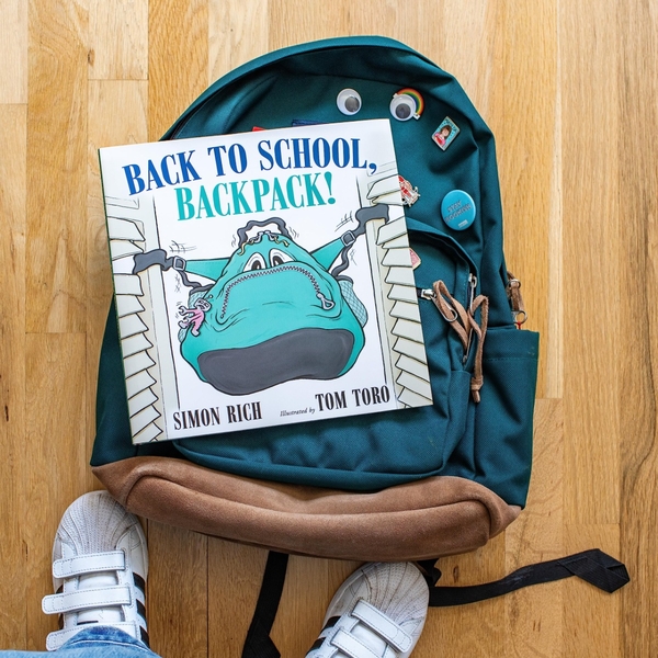 Бумажная книга «Back to School, Backpack!», автор Саймон Рич - фото №1