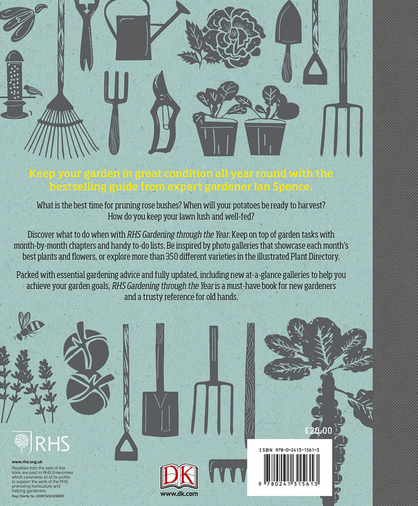 Бумажная книга «RHS Gardening Through the Year», автор Ян Спенс - фото №1
