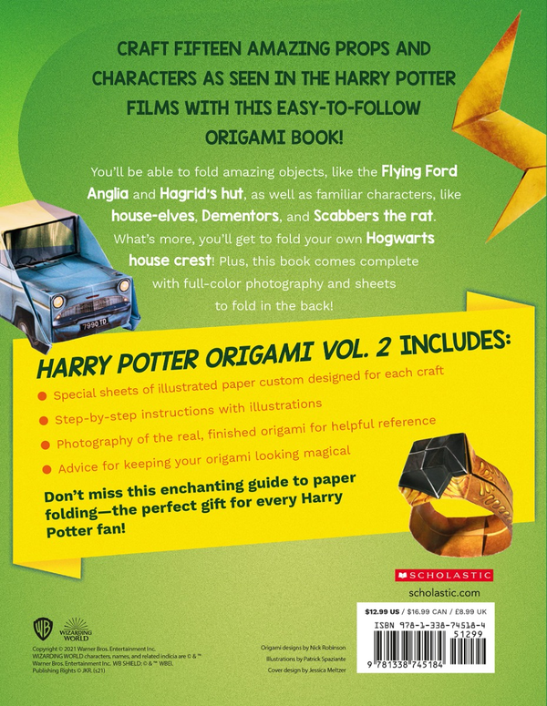 [object Object] «Harry Potter Origami. Volume 2» - фото №3 - мініатюра
