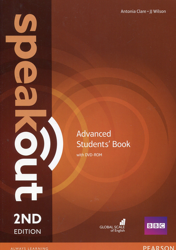 Паперова книга «SpeakOut 2nd Edition Advanced Students' Book (+DVD-ROM)», авторів Дж. Дж. Уїлсон, Антонія Клер - фото №1