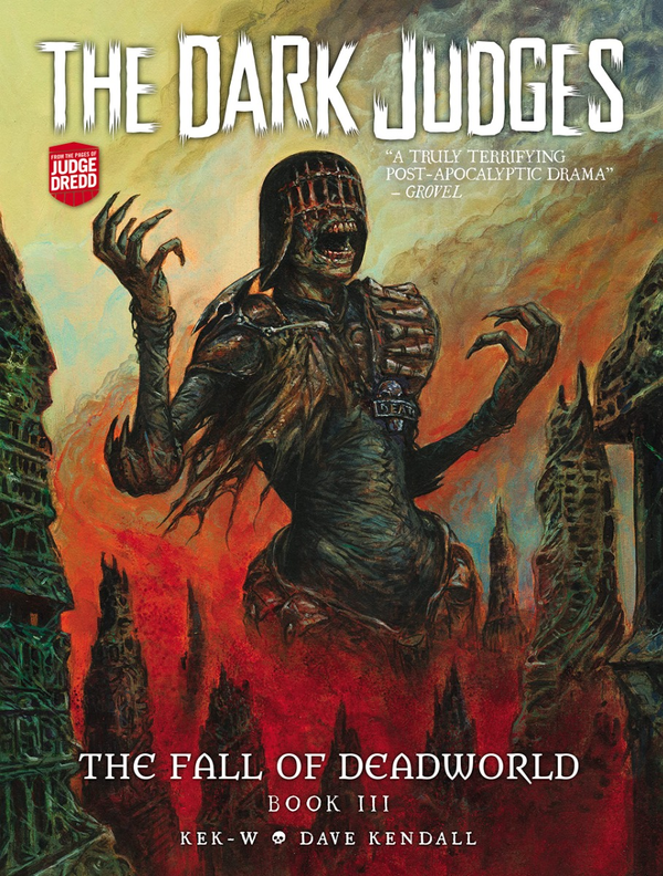 Бумажная книга «The Dark Judges. The Fall of Deadworl. Book 3. Doomed», автор Дэвид Кек-В. - фото №1