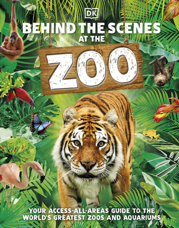 Паперова книга «Behind the Scenes at the Zoo» - фото №1