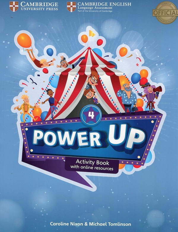 [object Object] «Power Up Level 4 Activity Book with Online Resources and Home Booklet», авторов Кэролайн Никсон, Майкл Томлинсон - фото №1