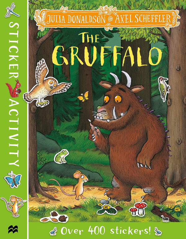 Паперова книга «The Gruffalo Sticker Book», автор Джулія Дональдсон - фото №1