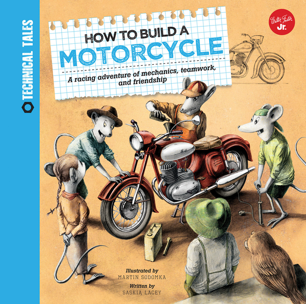 Бумажная книга «How to Build a Motorcycle», автор Саския Лейси - фото №1