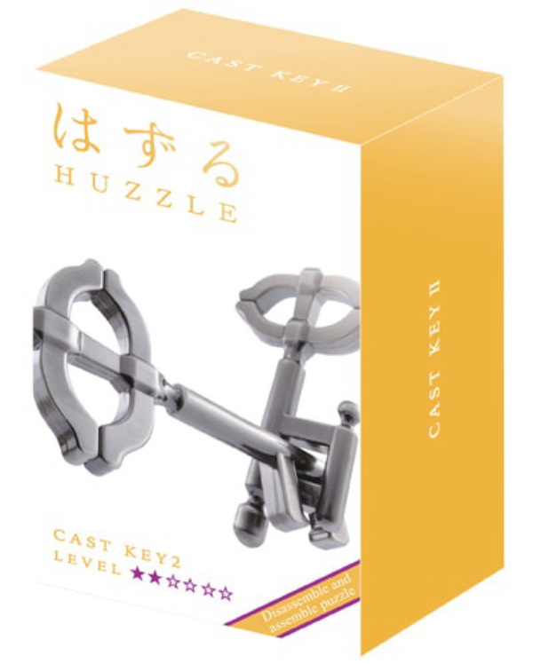 «Металлическая головоломка Hanayama Huzzle  2 Ключи-2 (515012)», бренда Hanayama - фото №1