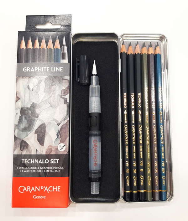  «Набор Caran d'Ache Graphite Line Technalo 7 предметов (779.307)», бренда Caran d'Ache - фото №1