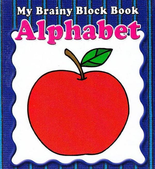 Бумажная книга «My Brainy Block Books. Alphabet » - фото №1