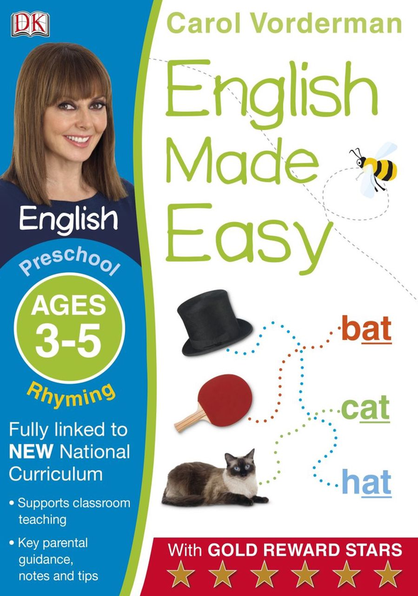 Бумажная книга «English Made Easy Rhyming Ages 3-5 Preschool », автор Кэрол Вордерман - фото №1
