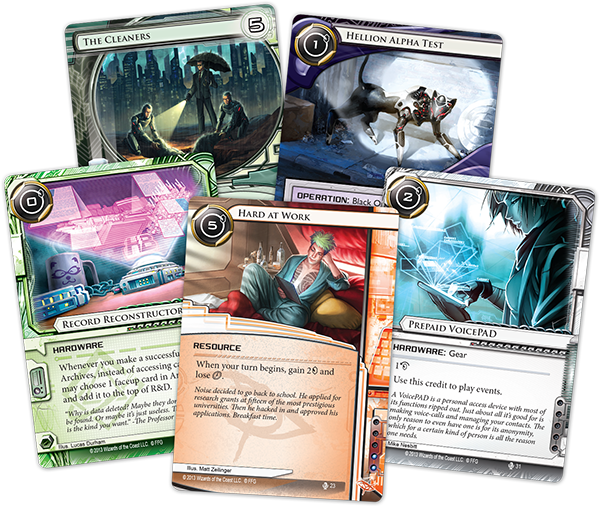  «Дополнение цикла FFG Android Netrunner The Card Game: Second Thoughts (13365)», бренда Fantasy Flight Games - фото №1