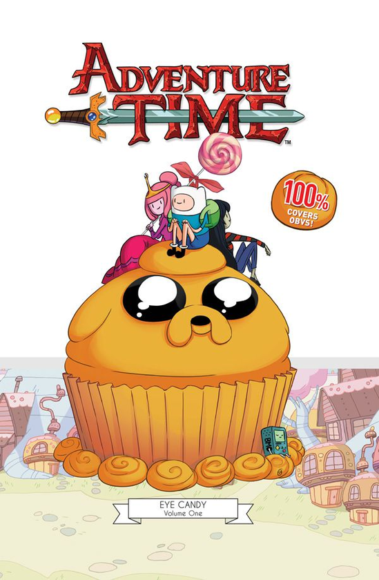 Бумажная книга «Adventure Time. Eye Candy Cover Gallery. Volume 1», автор Пол Поуп - фото №1
